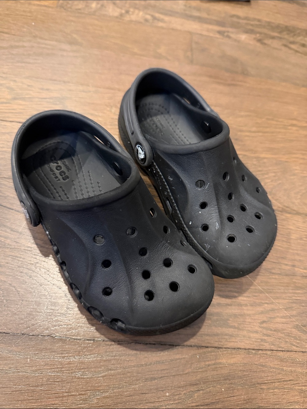 CROCS Kids Classic Black Clog Sandals